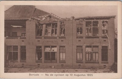 BORCULO - Na de Cycloon op 10 Augustus 1925