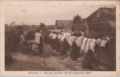 BORCULO - Na de Cycloon op 10 Augustus 1925