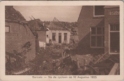 BORCULO - Na de Cycloon op 10 Augustus 1925