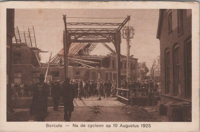 BORCULO - Na de Cycloon op 10 Augustus 1925