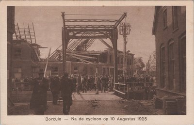 BORCULO - Na de Cycloon op 10 Augustus 1925