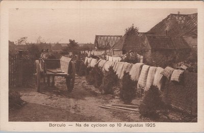 BORCULO - Na de Cycloon op 10 Augustus 1925