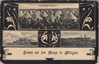 MILLIGEN - Meerluik Groete uit het Kamp te Milligen