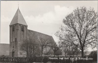 MAASDAM - ST. ANTHONIEPOLDER - Ned. Herv. Kerk St. Anthoniepolder