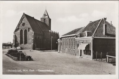 ABBENBROEK - N.H. Kerk - Gemeentehuis