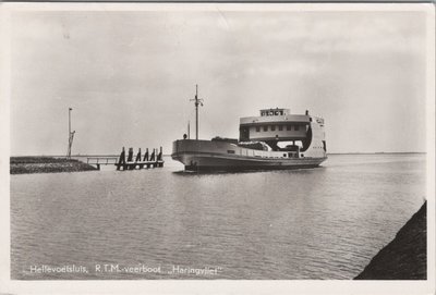 HELLEVOETSLUIS - R.T.M.-veerboot Haringvliet