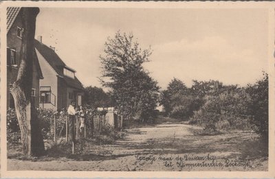 ROCKANJE - Laantje naar de Duinen bij het Kampeerterrein