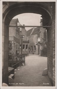 GOUDA - achter de Kerk