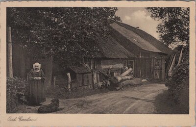 OUD GOOILAND - Boederij, klederdracht