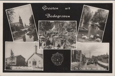 BODEGRAVEN - Meerluik Groeten uit Bodegraven