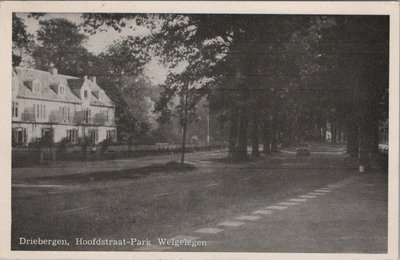 DRIEBERGEN - Hoofdstraat-Parl Welgelegen