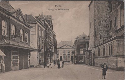 DELFT - Waag en Korenbeurs