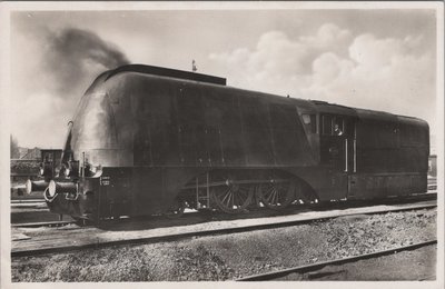 NEDERLAND - Ned. Spoorwegen - Stroomlijnlocomotief