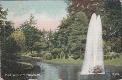 ZEIST - Vijver in 't Walkartpark