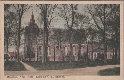 RENESSE - Ned. Herv. Kerk en O. L. School