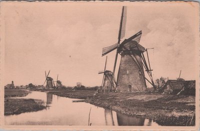 KINDERDIJK - Watermolens