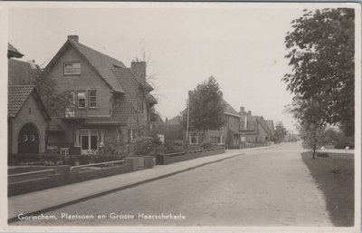 GORINCHEM - Plantsoen en Groote Haarschekade