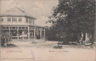 OOSTVOORNE - Paviljoen in Ons Genoegen