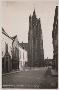 GORINCHEM - Kruisstraat en St. Janstoren