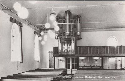 ALMEN - Interieur Kerkorgel Ned. Herv. Kerk