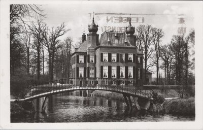 OEGSTGEEST - Oud Poelgeest. Achterzijde Kasteel