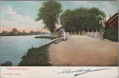 ZUIJLEN - Tolbrug bij Zuijlen