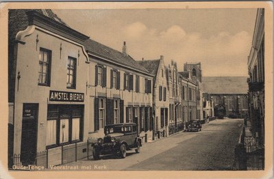 OUDE-TONGE - Voorstraat met Kerk