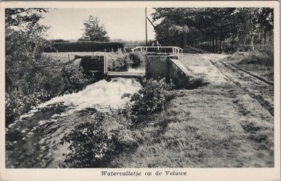 VELUWE - Watervalletje op de Veluwe