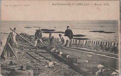 ZEELAND - Watersnood in Zeeland - Maart 1906.