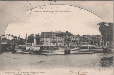BRIELLE - Maarland (Aanlegplaats der Stoombooten