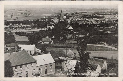 ELTEN - Blick auf Drususbrunnen und Panorama Elten