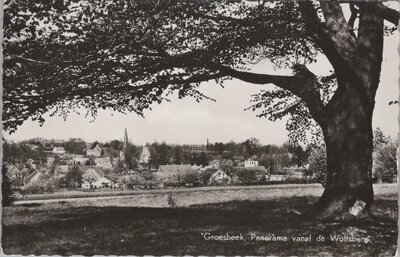 GROESBEEK - Panorama vanaf de Wolfsberg