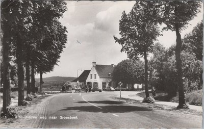 GROESBEEK - Afrit nieuwe weg naar Groesbeek