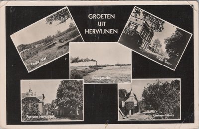 HERWIJNEN - Meerluik Groeten uit Herwijnen