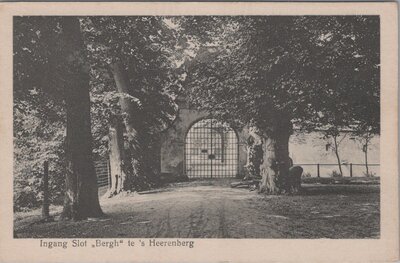S HEERENBERG - Ingang Slot Bergh