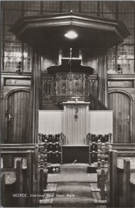 HEERDE - Interieur Ned. Herv. Kerk