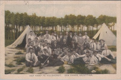 HULSHORST - Het Kamp te Hulshorst. Een zware bezetting
