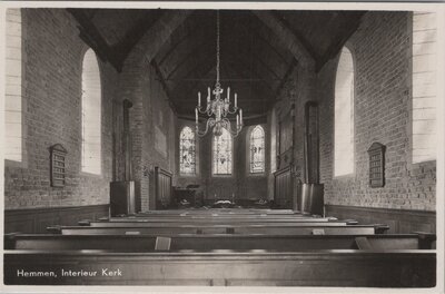 HEMMEN - Interieur Kerk