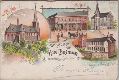 S HEERENBERG - De Groeten uit Hotel Bosman