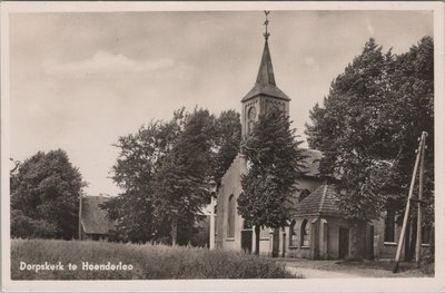 HOENDERLOO - Dorpskerk te Hoenderloo