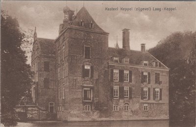 LAAG-KEPPEL - Kasteel Keppel (zijgevel).