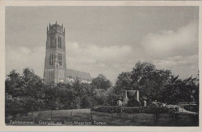 ZALTBOMMEL - Gezicht op St. Maarten Toren