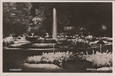 ENSCHEDE - Rosarium met Fontein
