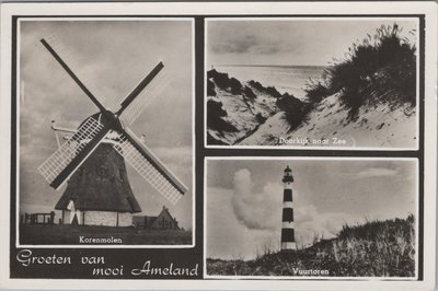 AMELAND - Meerluik Groeten van mooi Ameland