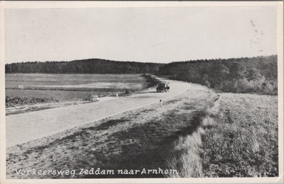 ZEDDAM - Verkeersweg Zeddam naar Arnhem