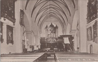 AMERONGEN - Interieur Ned. Herv. Kerk