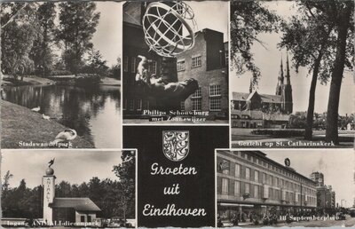 EINDHOVEN - Meerluik Groeten uit Eindhoven