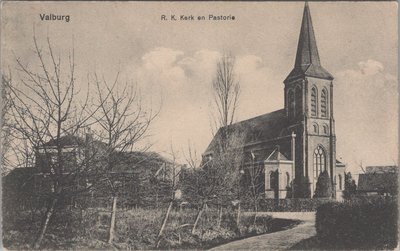 VALBURG - R. K. Kerk en Pastorie