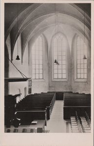 ZELHEM - Interieur Ned. Herv. Kerk