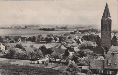 ZEDDAM - MONTFERLAND - panorama op Zeddam met R. K. Kerk